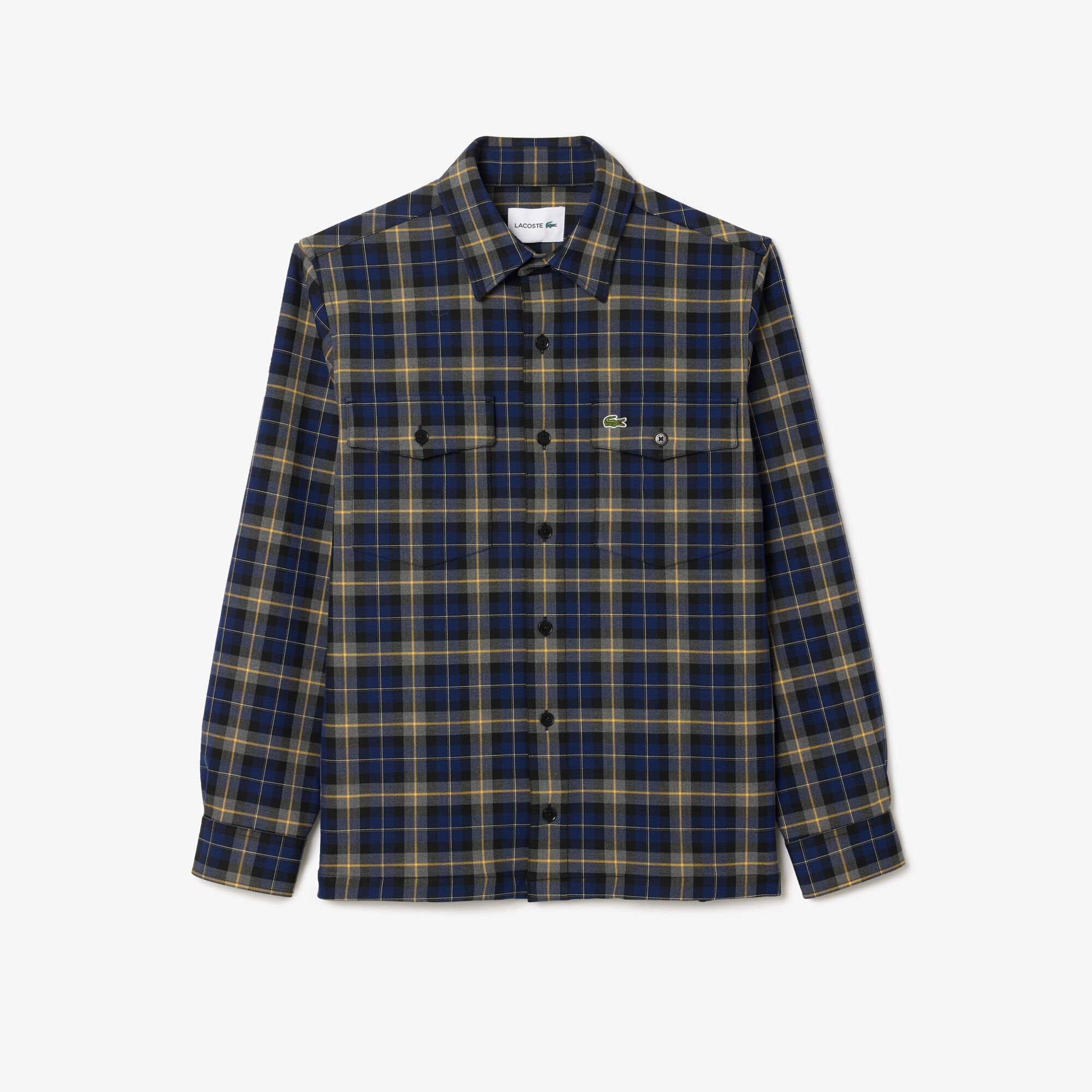 Buy Oversize Checked Overshirt Lacoste QA