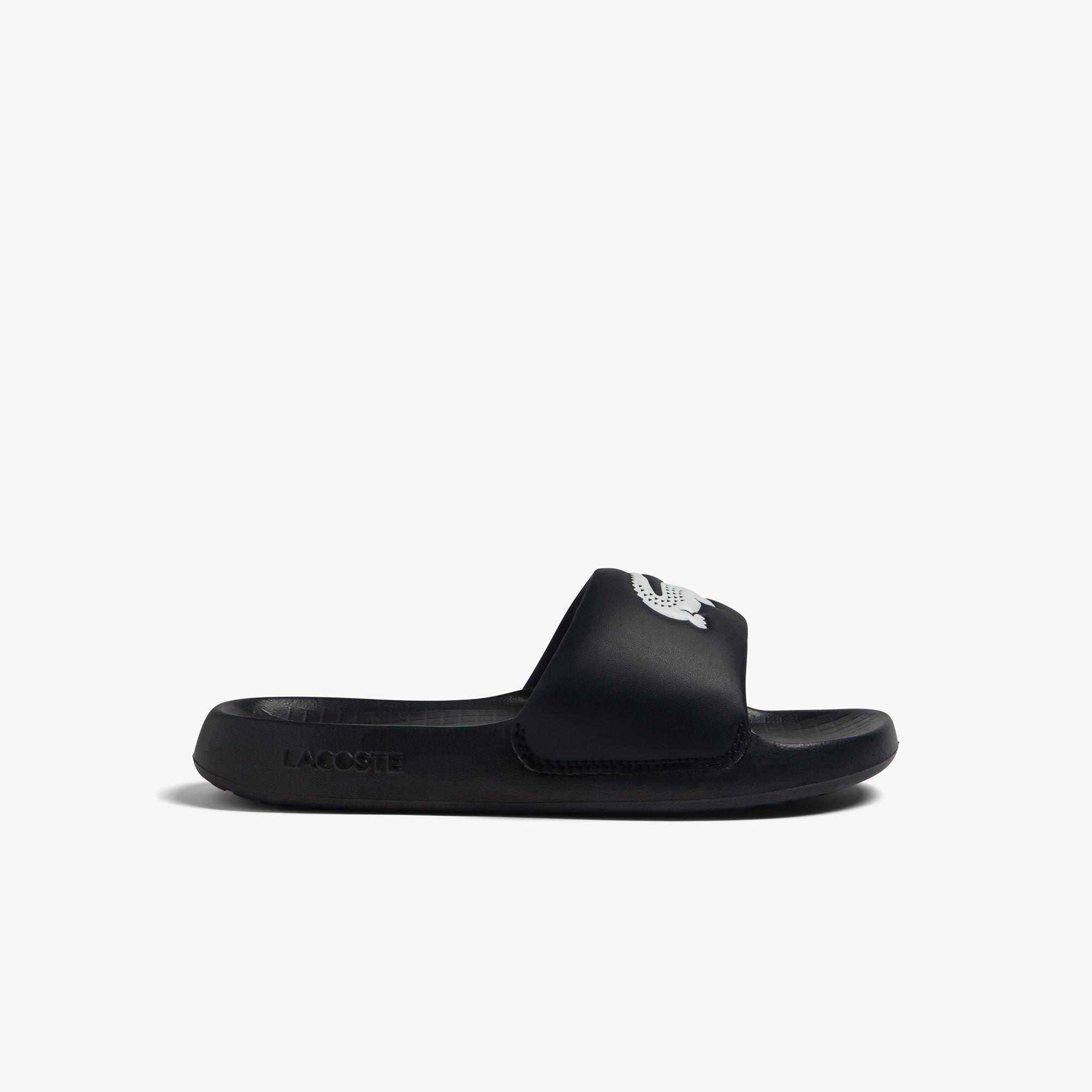 Buy Men s Lacoste Croco 1.0 Synthetic Slides Lacoste QA