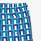 lacoste mid length robert george print swim trunks