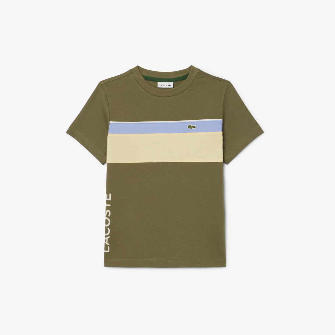 Cotton Colour-Block T-shirt