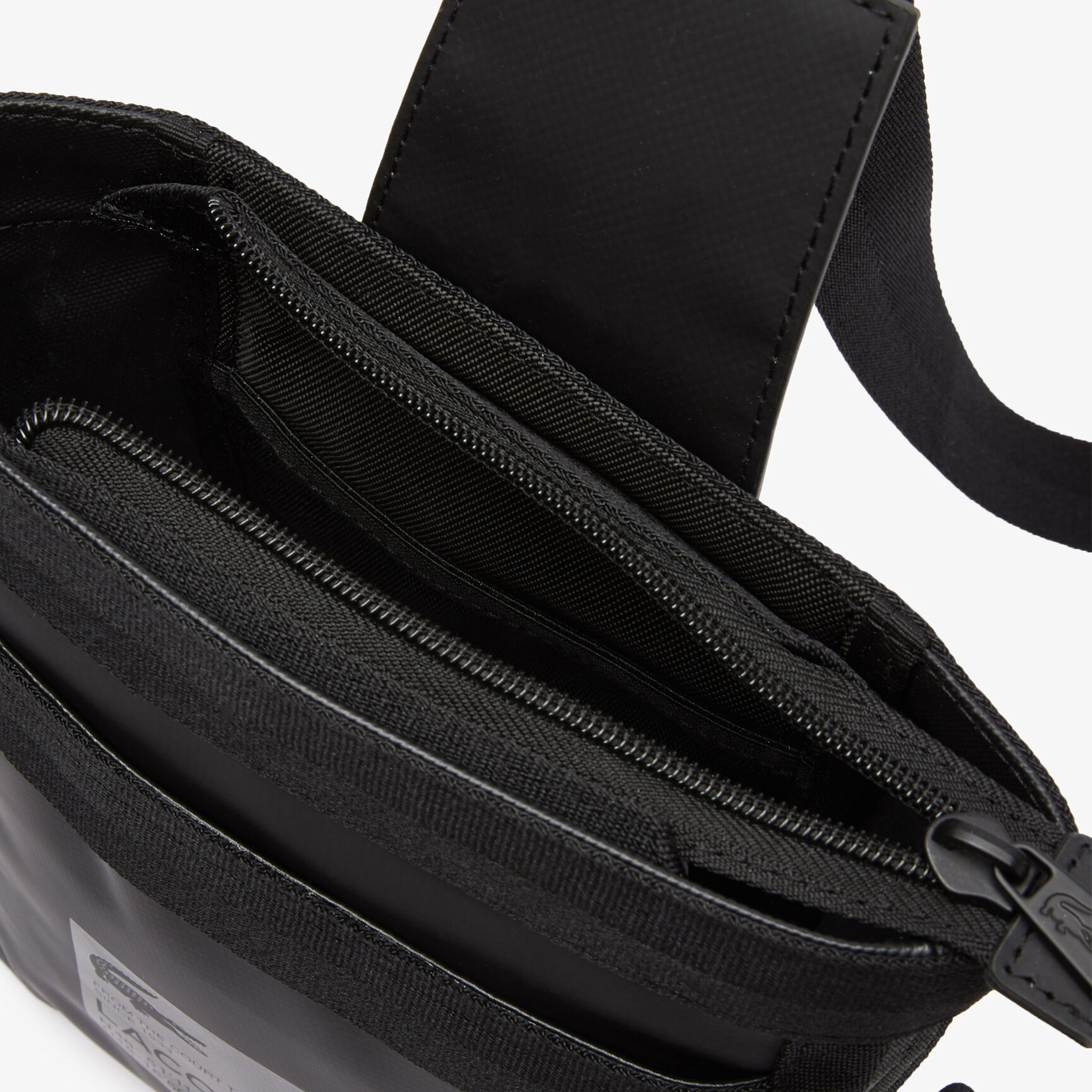 Men's Lacoste Signature Print Body Bag Men's Lacoste Signature Print Body Bag