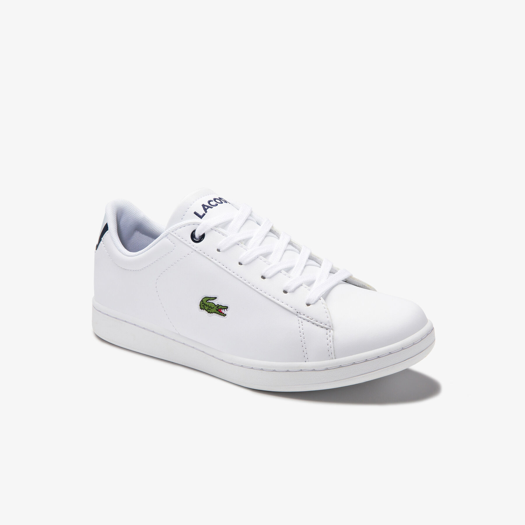 Juniors' Carnaby Evo Mesh-lined Tonal Synthetic Trainers lacoste juniors carnaby evo mesh lined tonal synthetic trainers