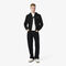 lacoste classic fit zipped fleece sweatshirt