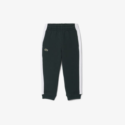 lacoste colour block sweatpants