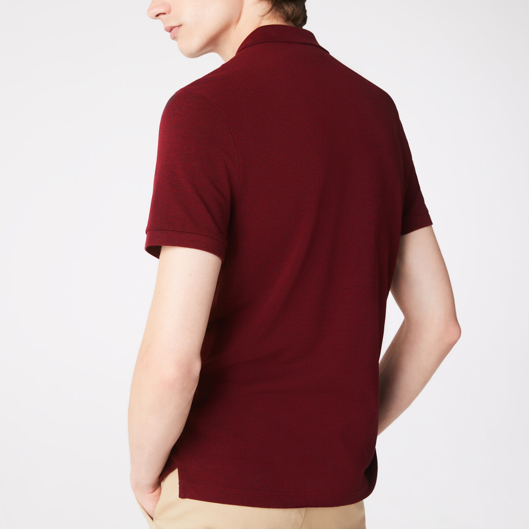 قميص بولو بيكيه بقصة ضيقة L.12.12