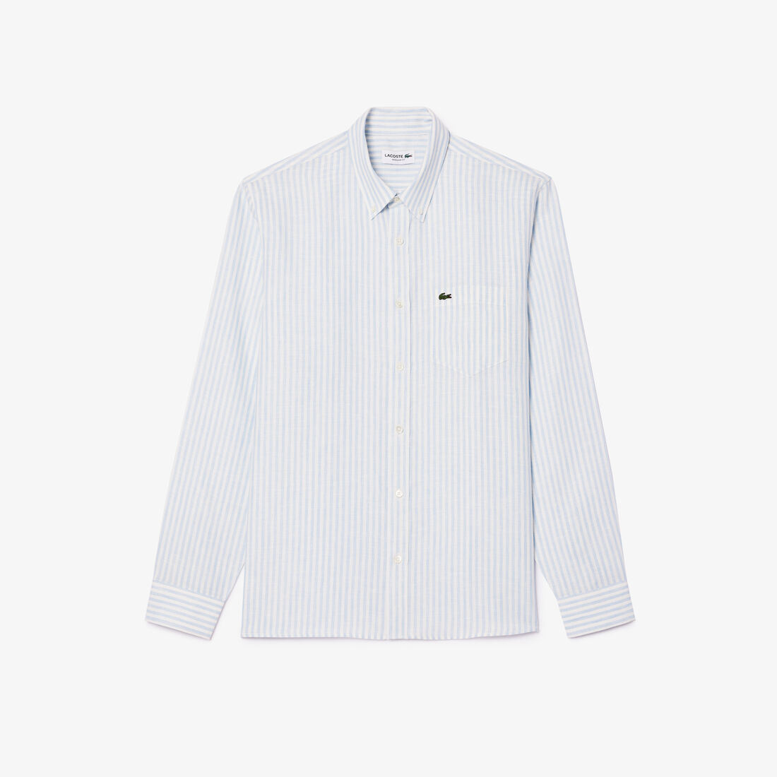 Regular Fit Striped Linen Shirt Regular Fit Striped Linen Shirt