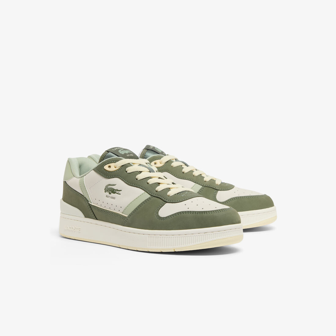 حذاء رياضي رجالي من الجلد بتصميم مشبك على شكل حرف T حذاء رياضي رجالي من الجلد بتصميم مشبك على شكل حرف T