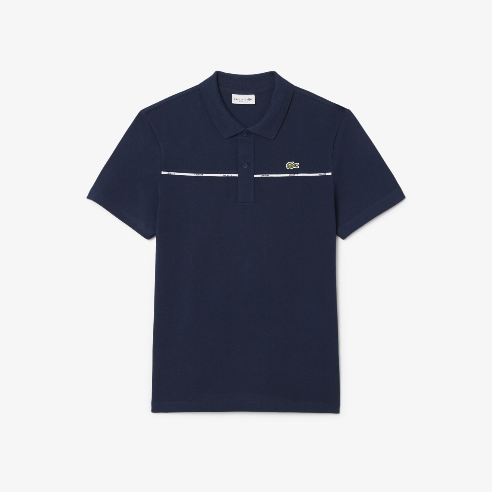 Regular Fit Logo Trim L.12.12 Polo Shirt