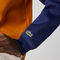 lacoste men s crew neck lettering colourblock piqu  sweatshirt