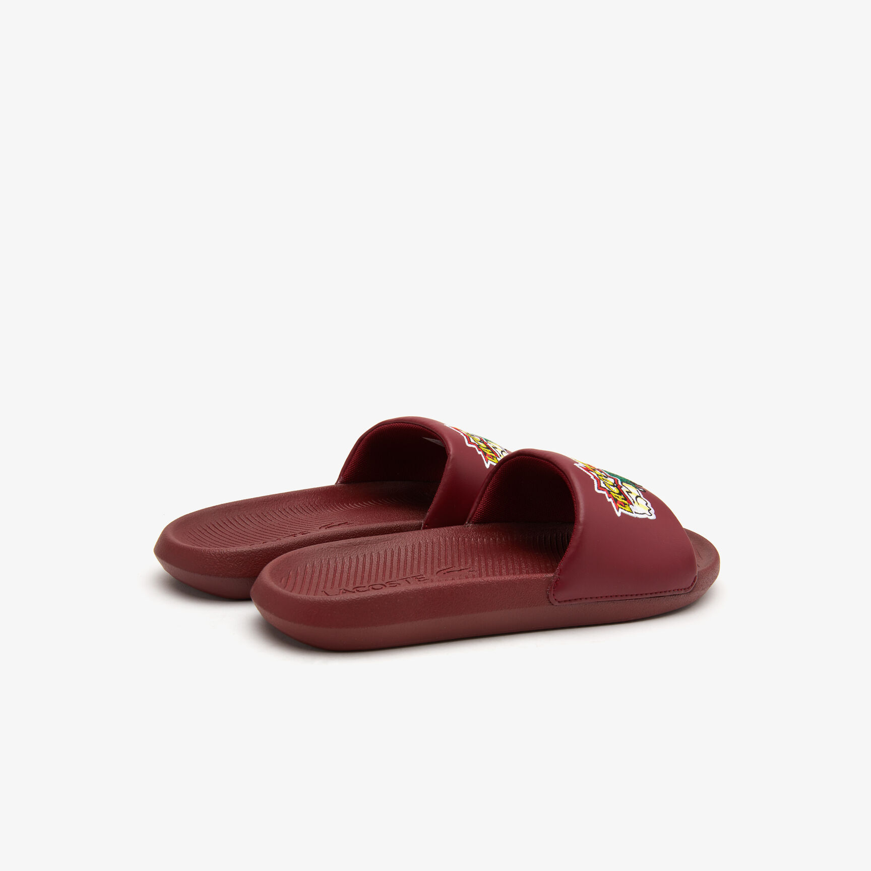 Men's Lacoste Croco Synthetic Slides