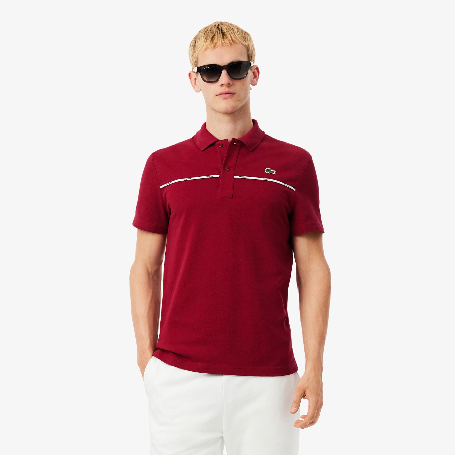 Regular Fit Logo Trim L.12.12 Polo Shirt 