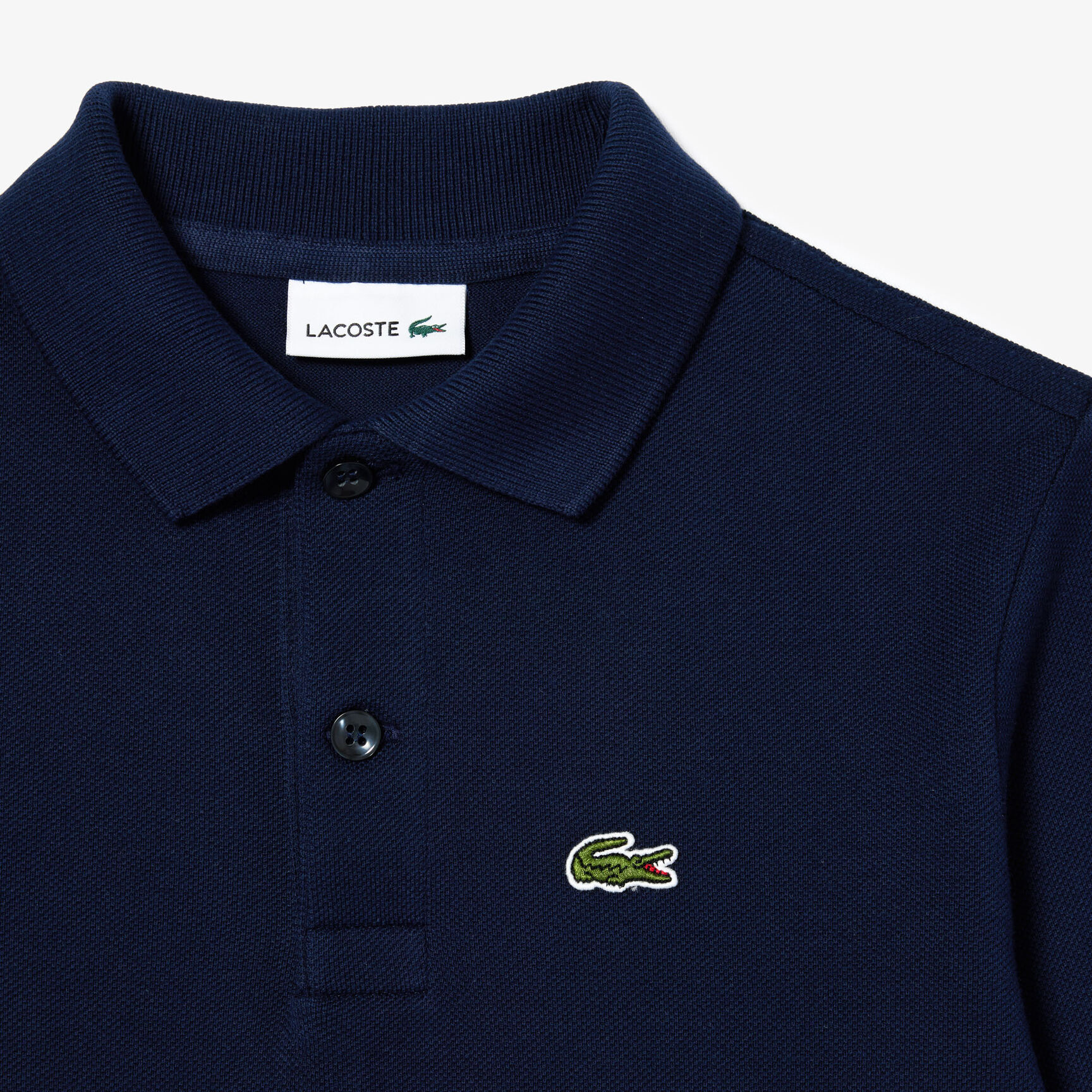 Kids' Lacoste Regular Fit Petit Pique Polo Shirt