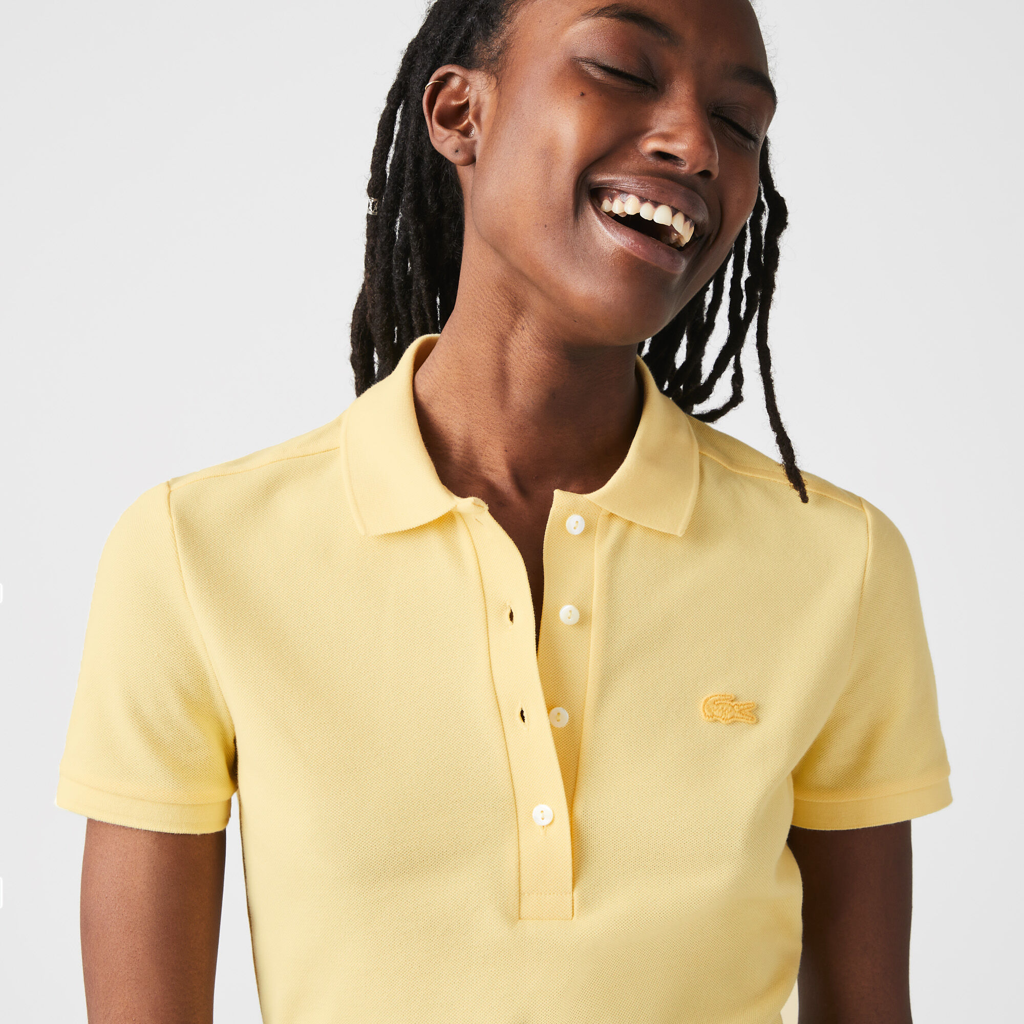 Lacoste t shirt yellow hotsell