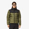 lacoste water repellent quilted puffed jacket