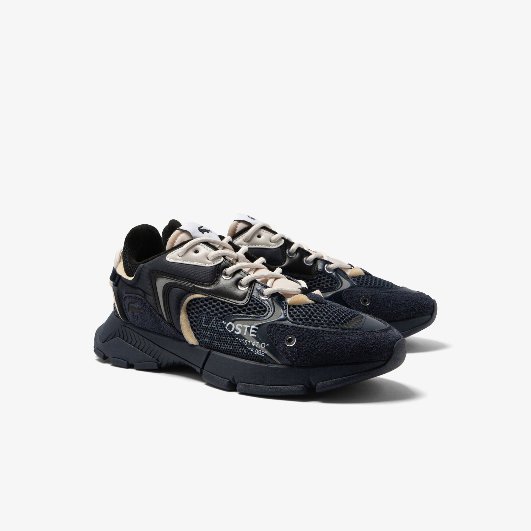 Men's Lacoste L003 Neo Textile Trainers Men's Lacoste L003 Neo Textile Trainers