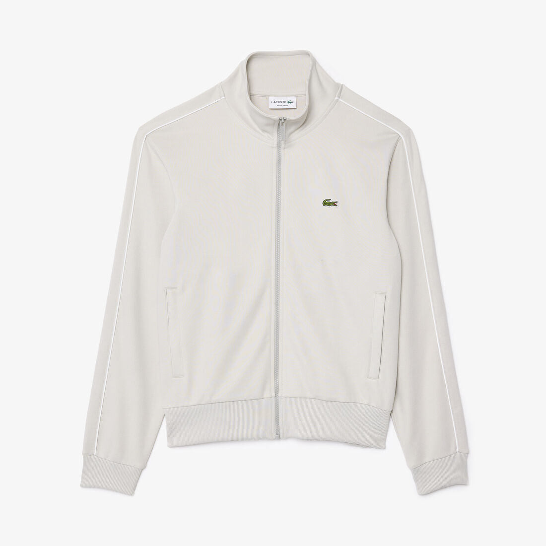Paris Pique Zip Front Track Jacket
