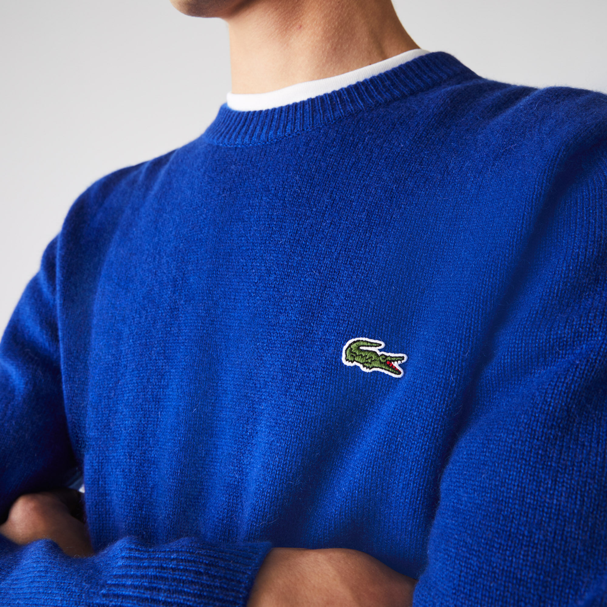 Lacoste cashmere sweater cheap