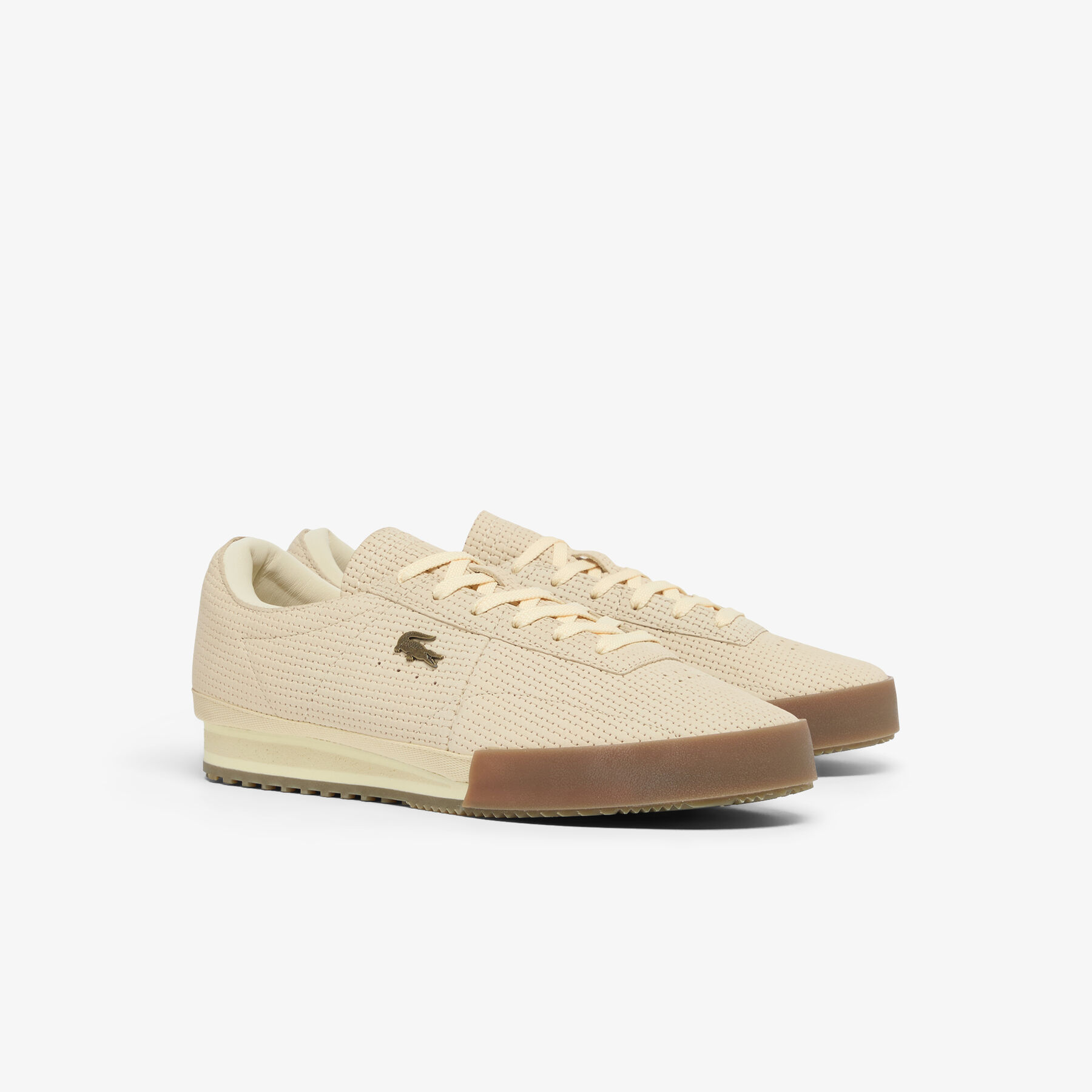 Men's Aura Leather Sneakers lacoste men s aura leather sneakers