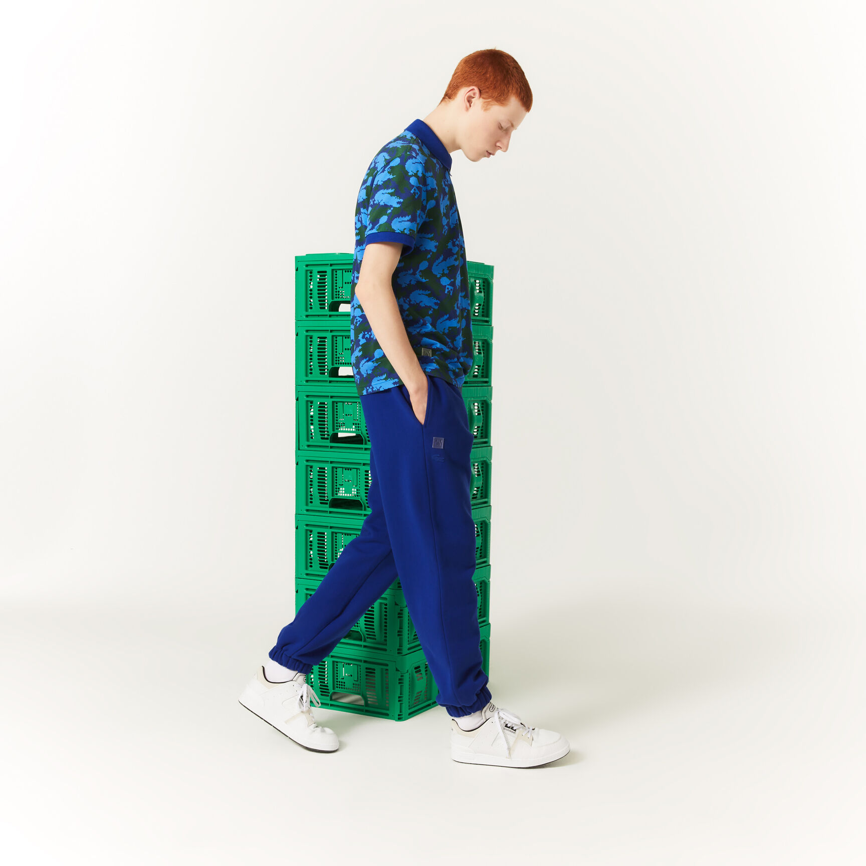 Unisex Lacoste x Minecraft Organic Cotton Fleece Joggers Unisex Lacoste x Minecraft Organic Cotton Fleece Joggers