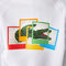 unisex lacoste live polaroid collaboration loose fit sweatshirt