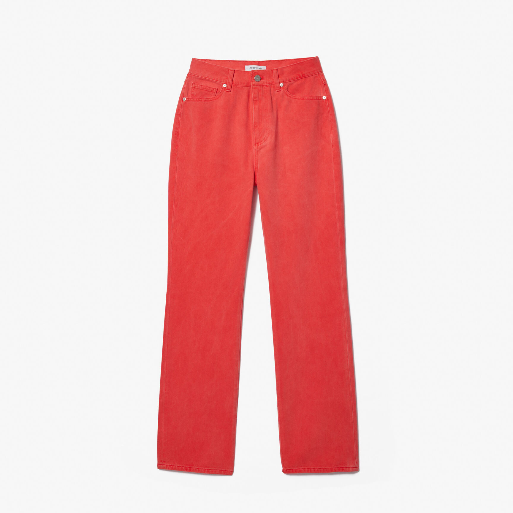Straight Leg Eco-Dyed Cotton Denim Jeans Straight Leg Eco-Dyed Cotton Denim Jeans
