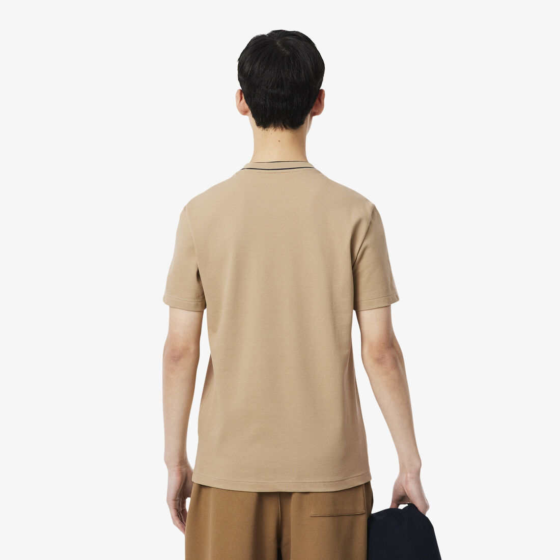 Stretch Pique Stripe Collar T-shirt lacoste stretch pique stripe collar t shirt