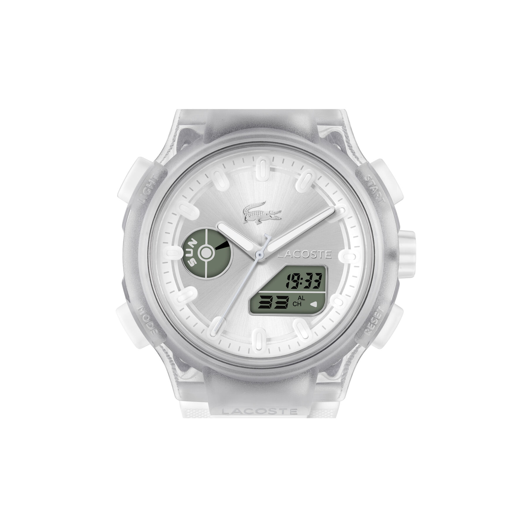 White Silicone Strap Women's Watch lacoste white silicone strap women s watch
