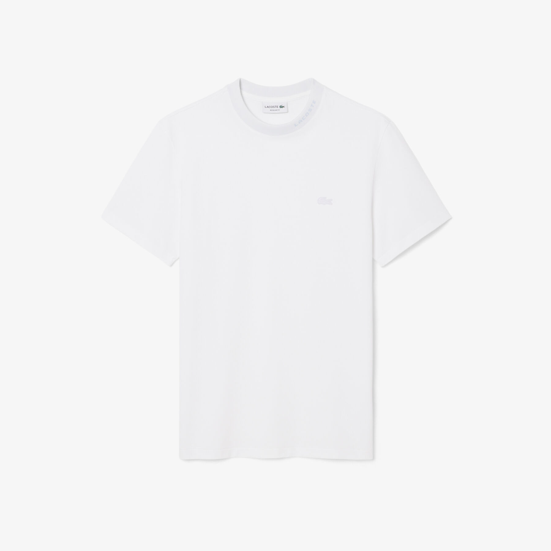Jacquard Branded Pique Commuter T-shirt lacoste jacquard branded pique commuter t shirt