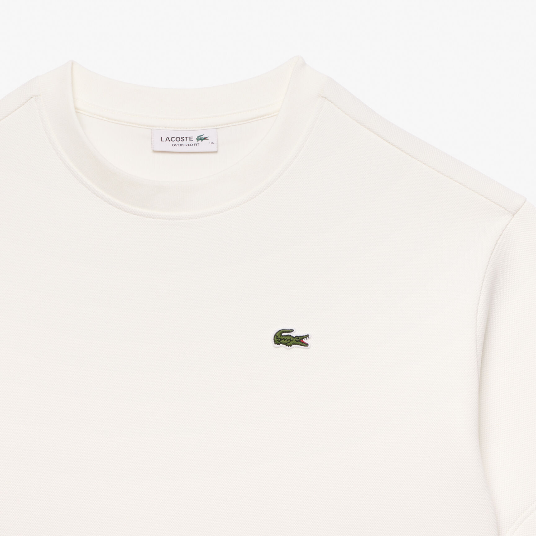 تي شيرت بيكيه مزدوج الوجه كبير الحجم تي شيرت بيكيه مزدوج الوجه كبير الحجم