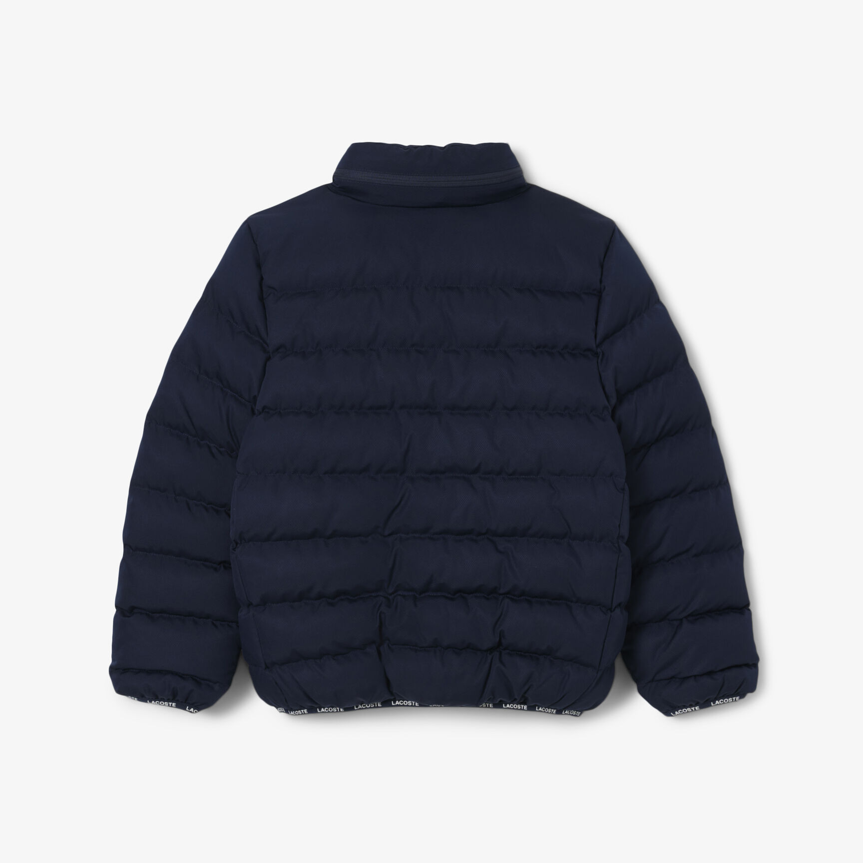 هودي منتفخ من التفتا بنمط ألماسي مع قبعة