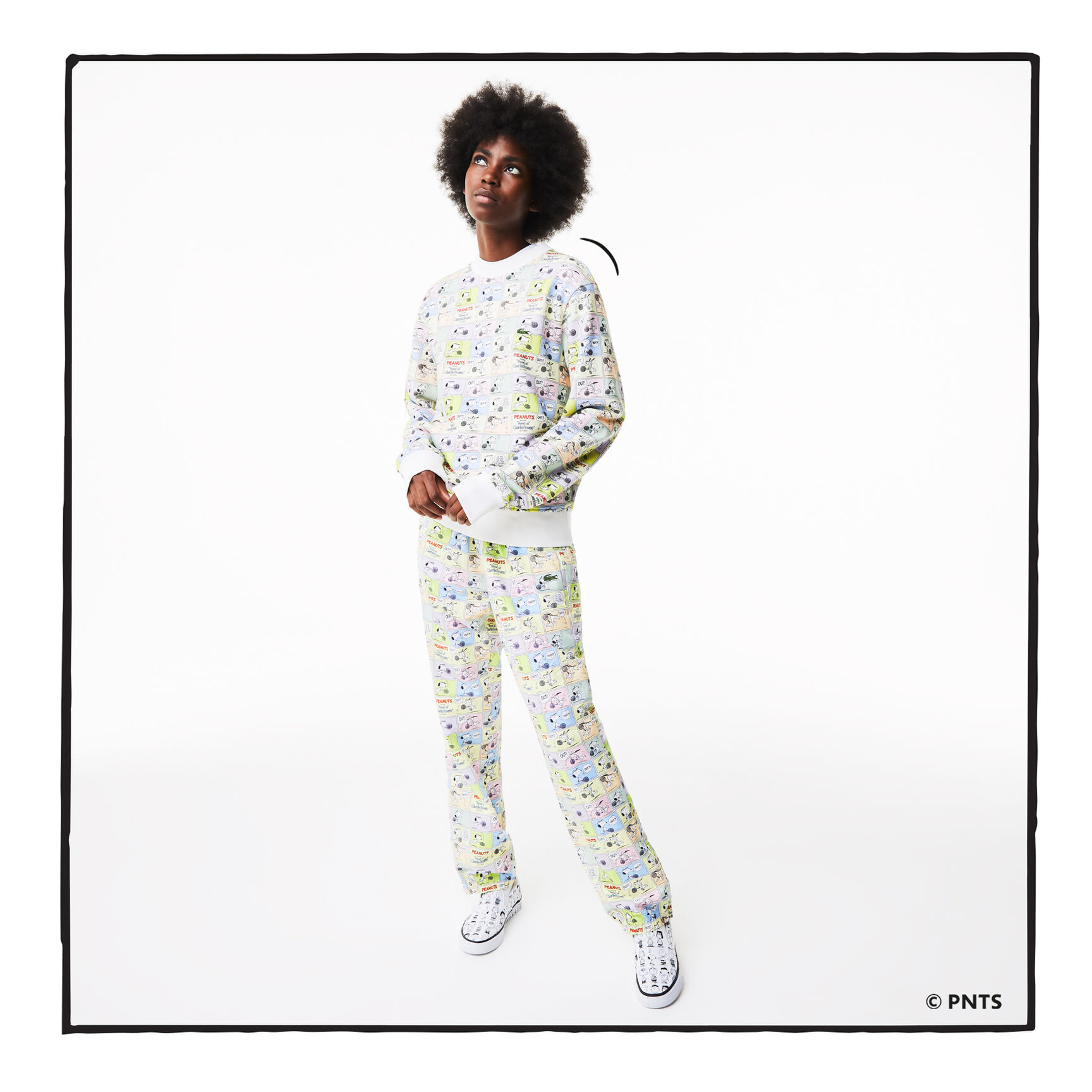 Unisex Lacoste x Peanuts Organic Cotton Sweatshirt Unisex Lacoste x Peanuts Organic Cotton Sweatshirt