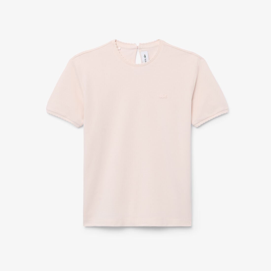 Fluid Scallop Trim Pique T-shirt lacoste fluid scallop trim pique t shirt
