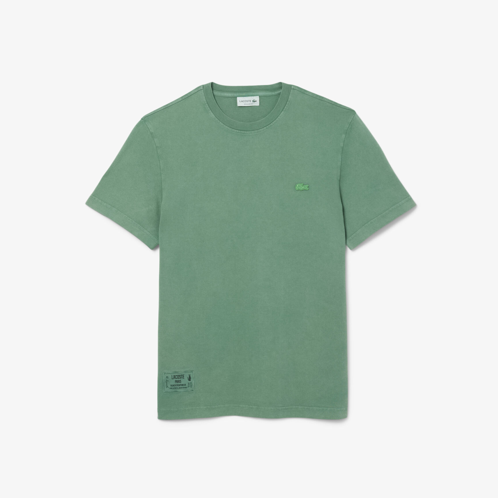 Washed Effect Heavy Jersey T-shirt