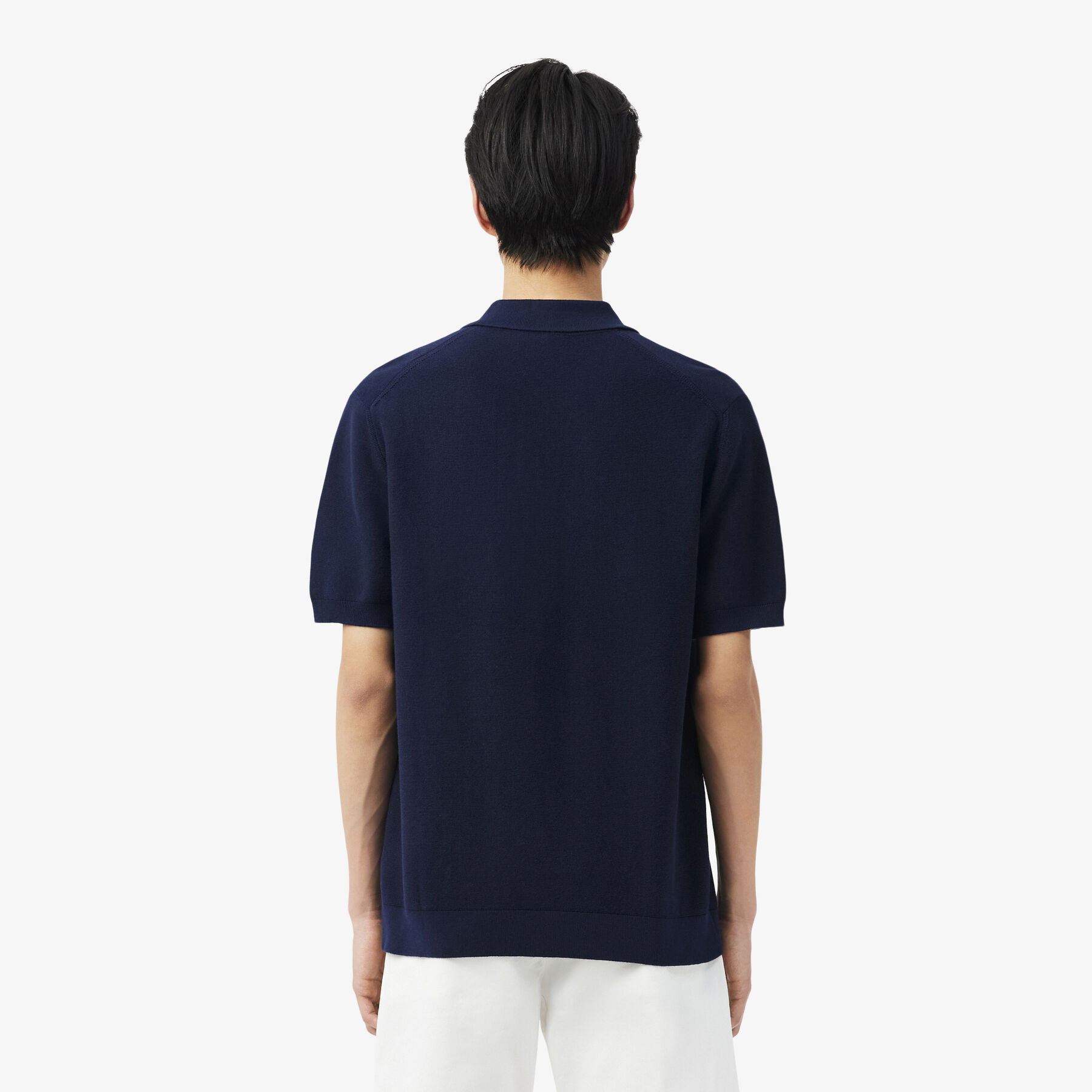 Classic Fit Knitted Polo Shirt