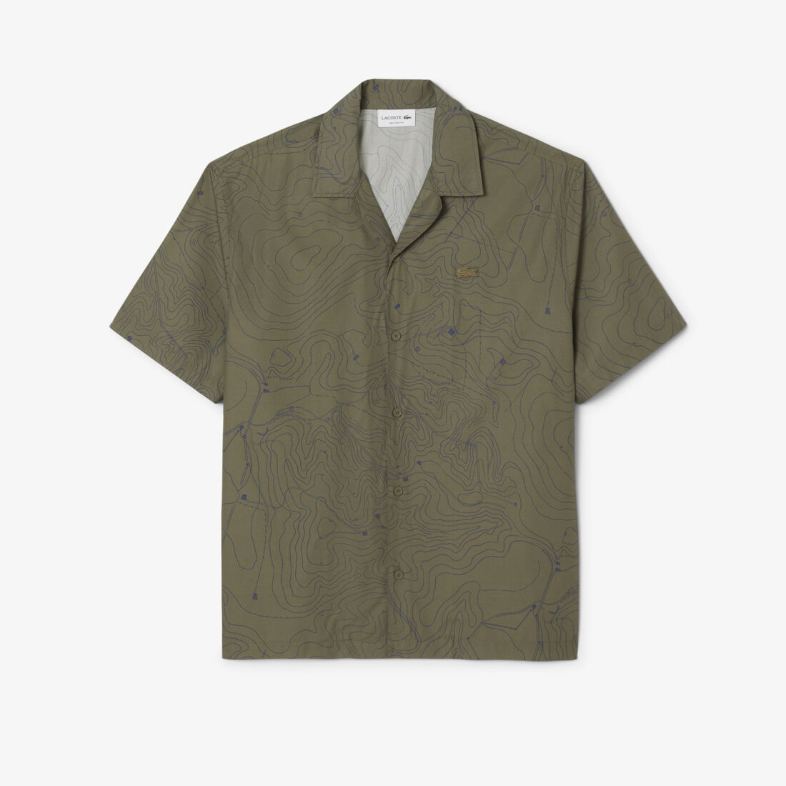 قميص مريح بأكمام قصيرة قميص مريح بأكمام قصيرة