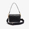 Maheki Embossed Leather Shoulder Bag