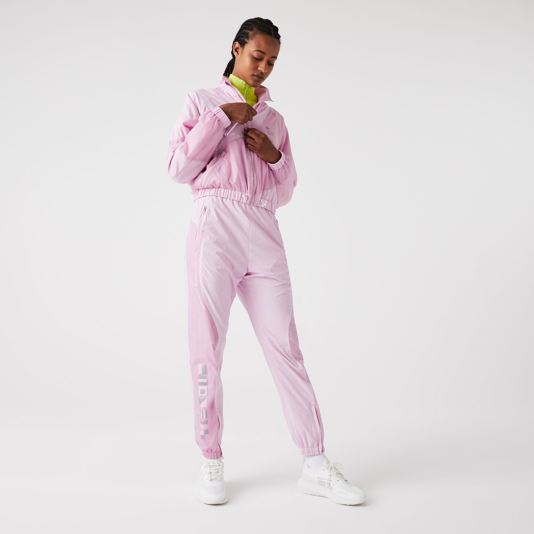 Women's Lacoste Mesh Lined Nylon Jacket Women's Lacoste Mesh Lined Nylon Jacket