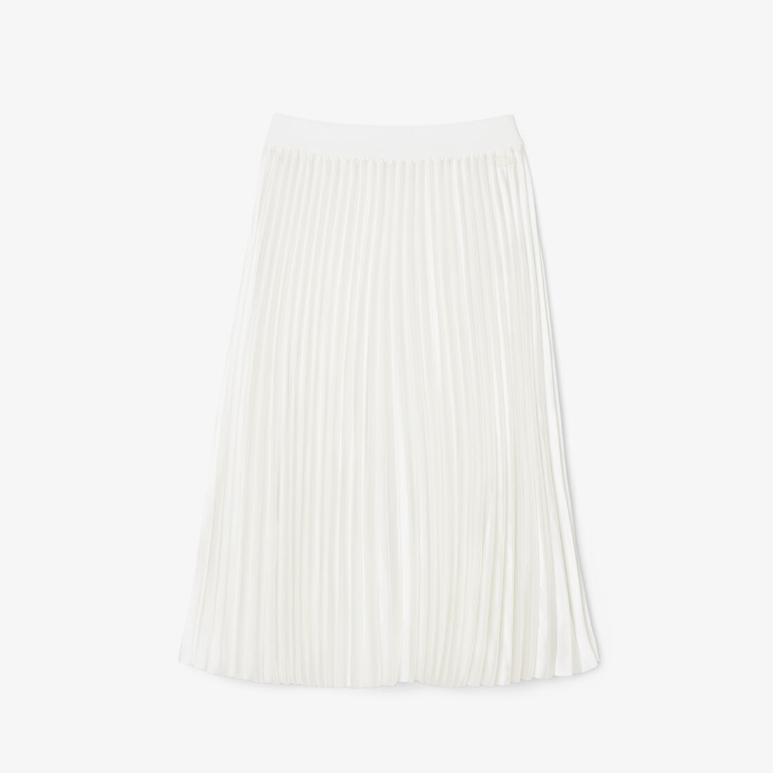 Pleated Satin Midi Skirt Pleated Satin Midi Skirt