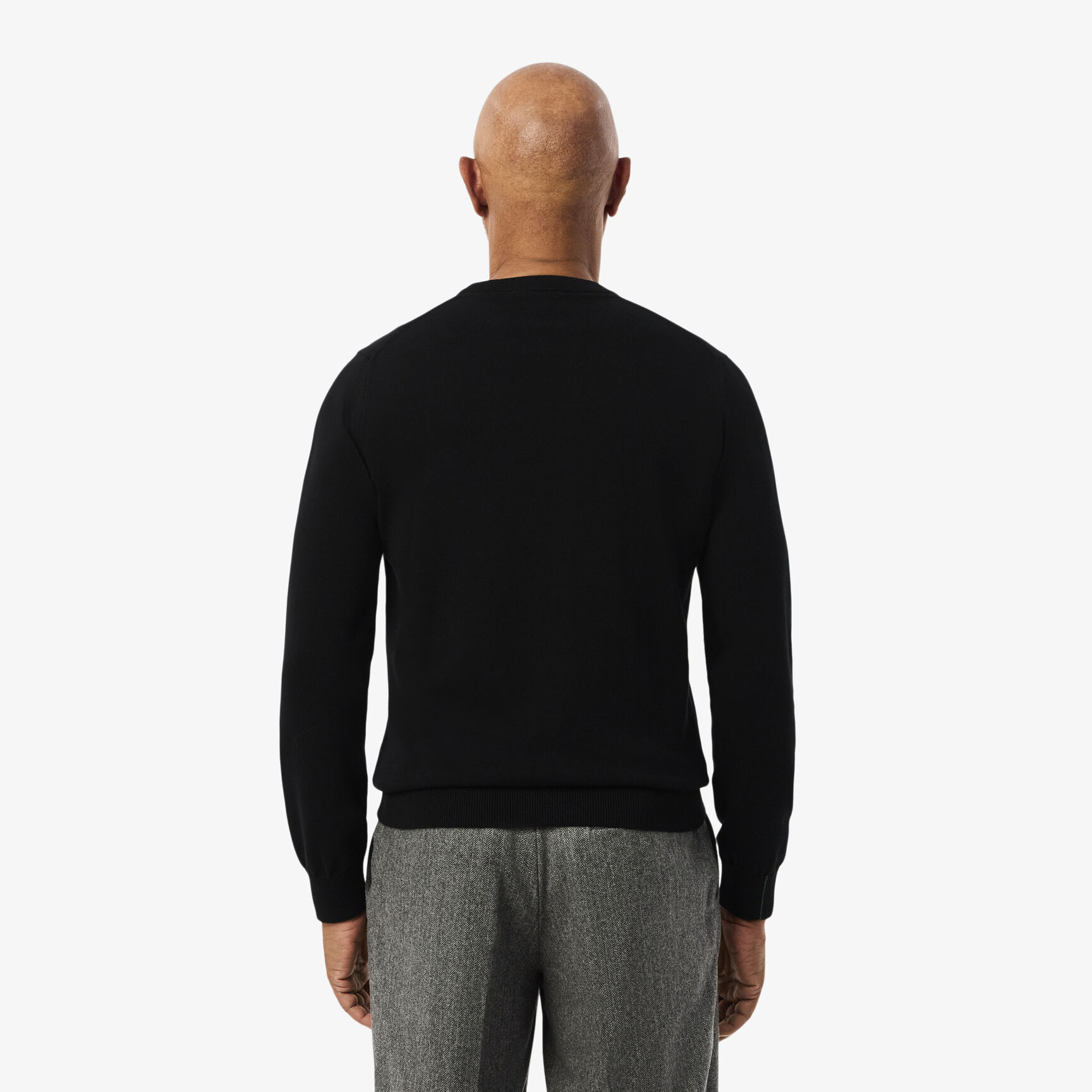 Monochrome Crew Neck Cotton Sweater Monochrome Crew Neck Cotton Sweater
