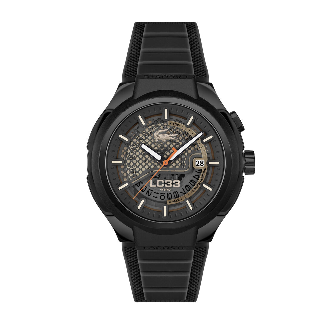 LC33 Black Silicone Watch LC33 Black Silicone Watch