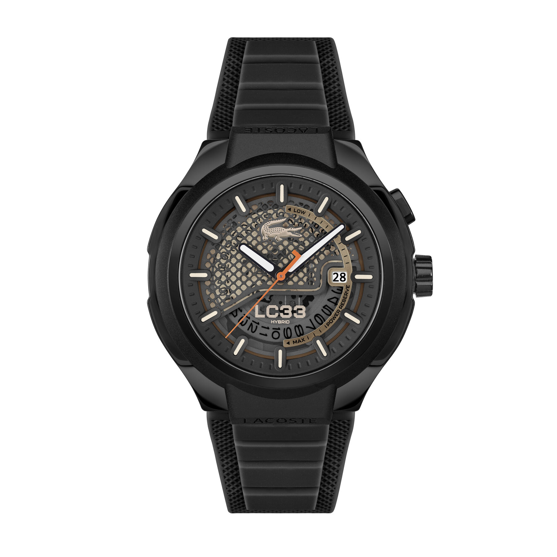 LC33 Black Silicone Watch LC33 Black Silicone Watch