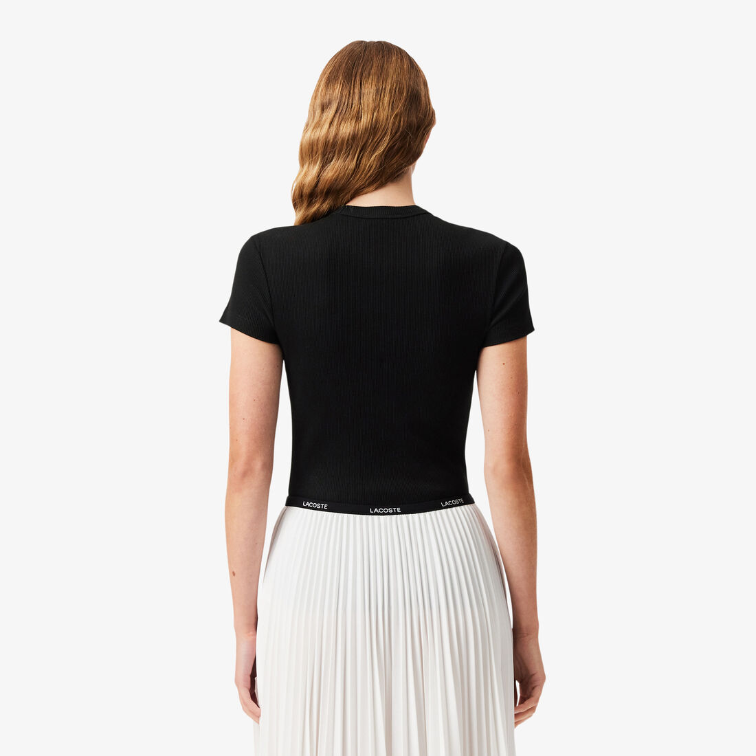 Slim Fit Ribbed Cotton T-shirt Slim Fit Ribbed Cotton T-shirt