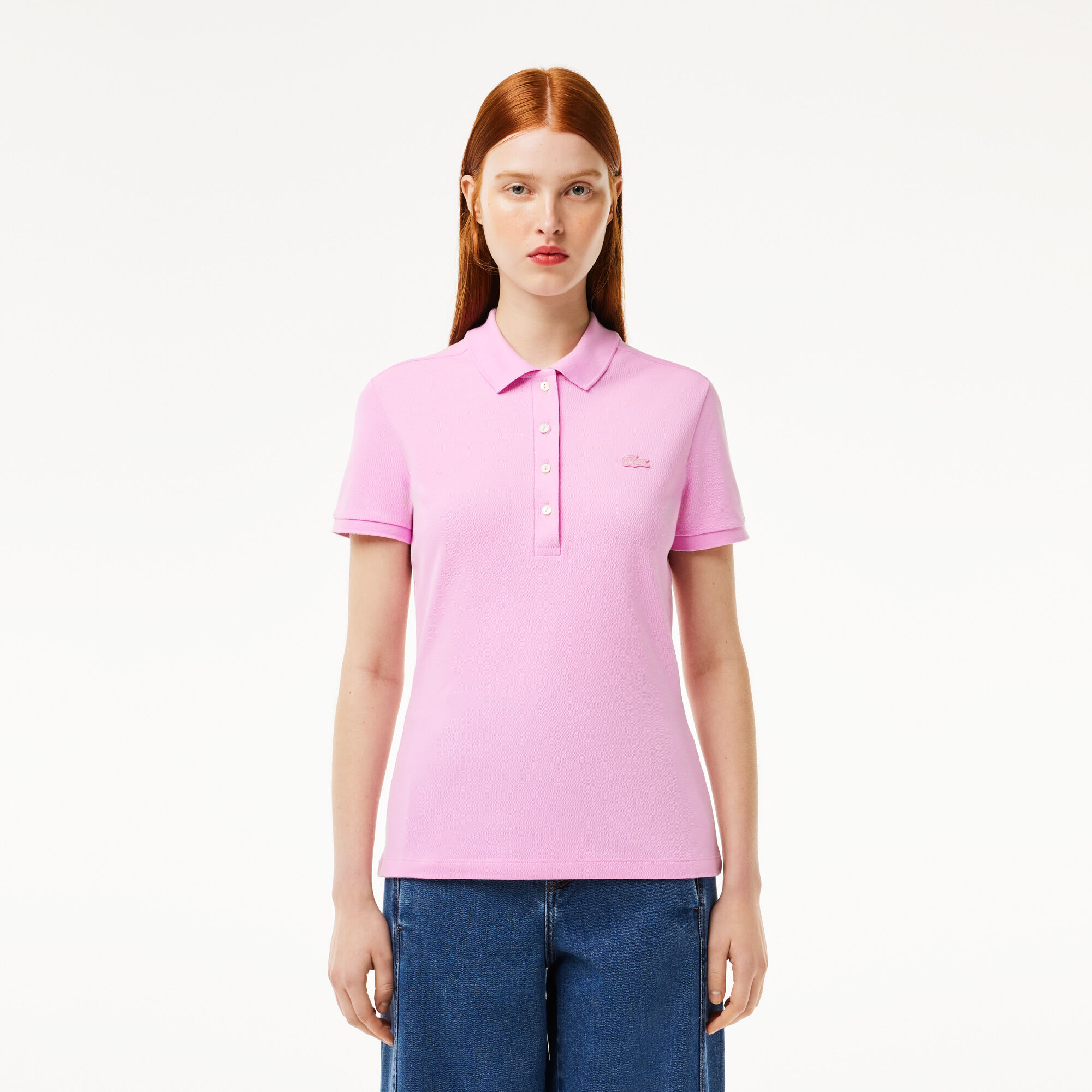 Pastel color polo shirt top