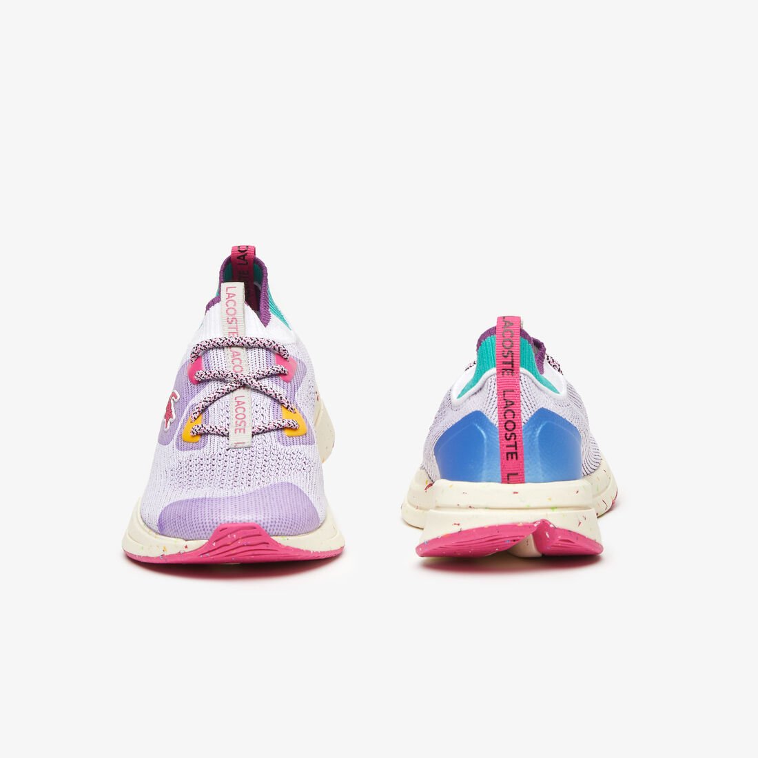 سنيكرز لاكوست رن سبين من قماش صديق للبيئة للنساء سنيكرز لاكوست رن سبين من قماش صديق للبيئة للنساء