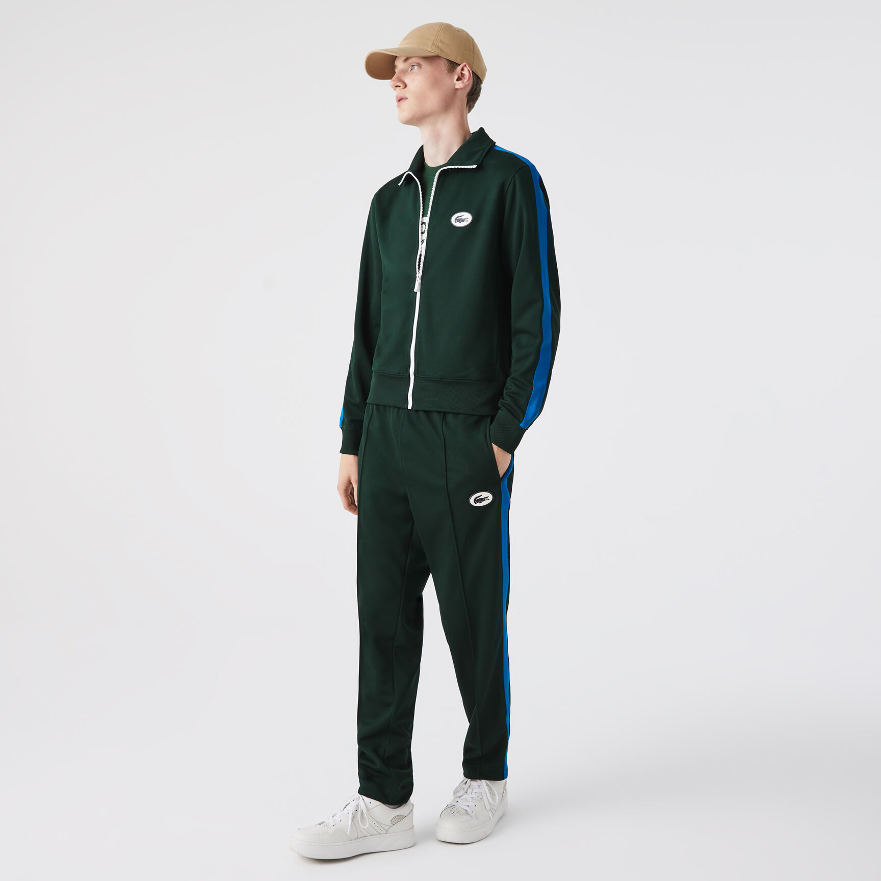 Men's Contrast Side Band Trackpants