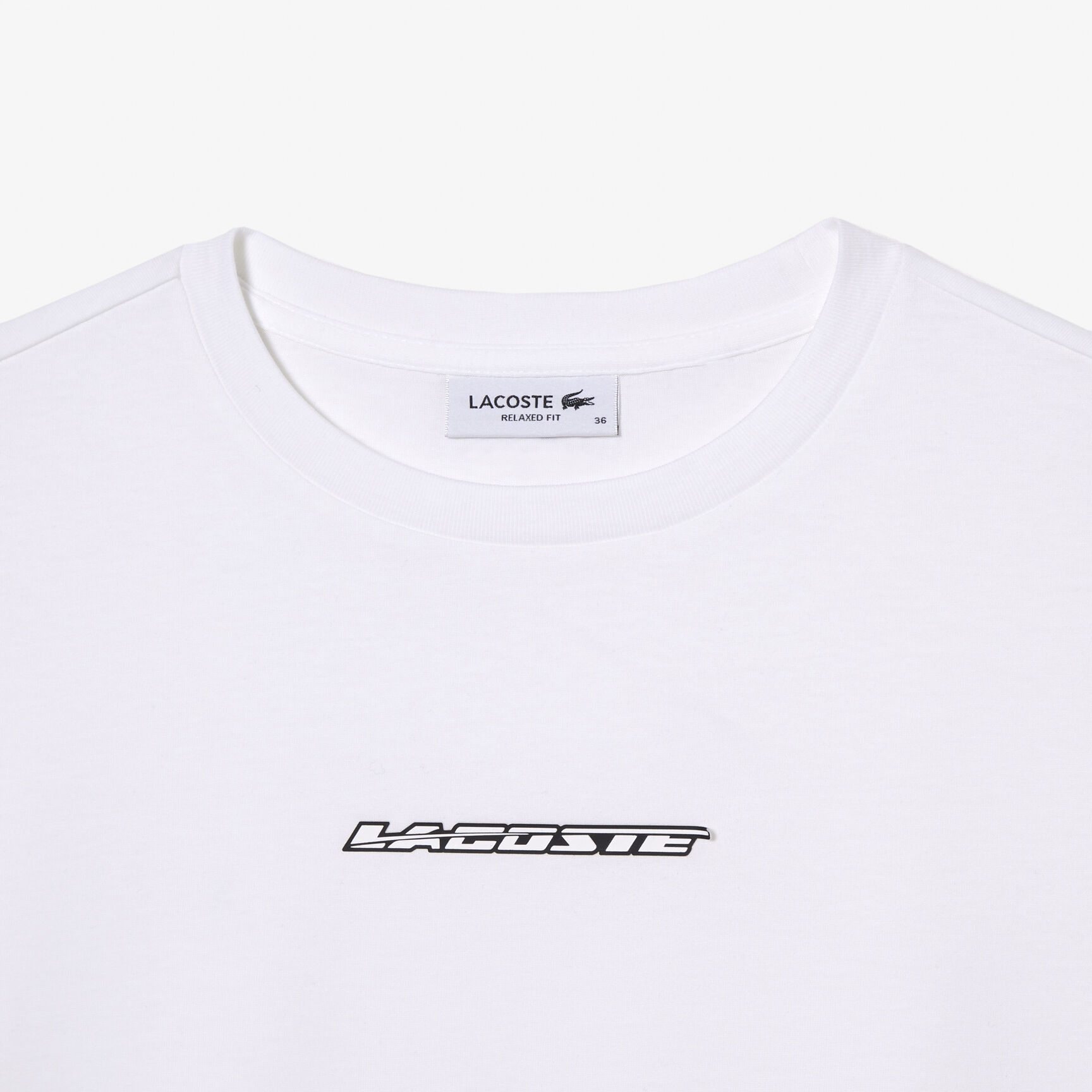 تيشيرت لاكوست جيرسيه بطبعة بلون مغاير للنساء تيشيرت لاكوست جيرسيه بطبعة بلون مغاير للنساء