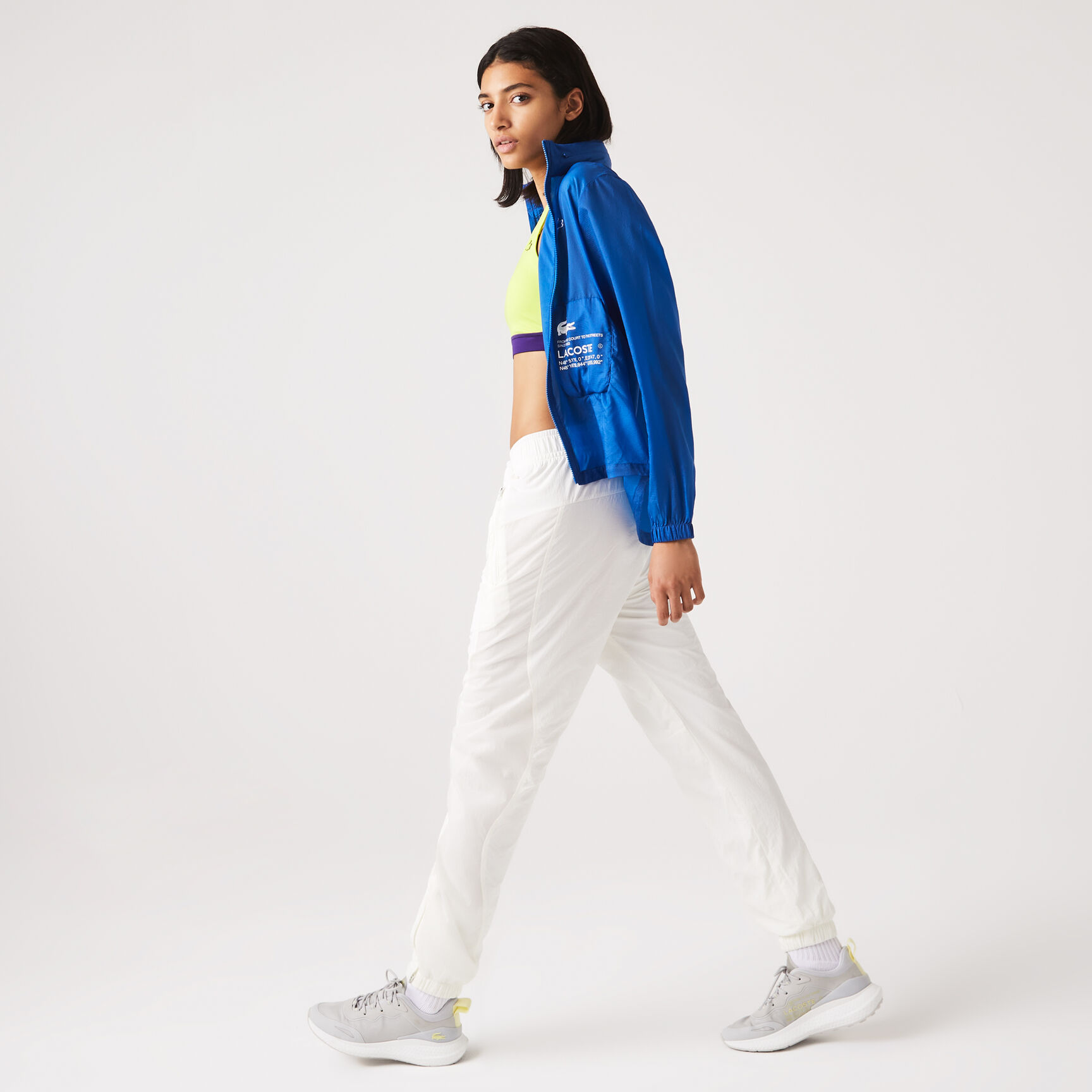 Women's Lacoste Nautical Print Trackpants Women's Lacoste Nautical Print Trackpants