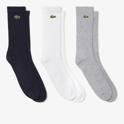 Men's Lacoste Sport High-cut Socks Three-pack