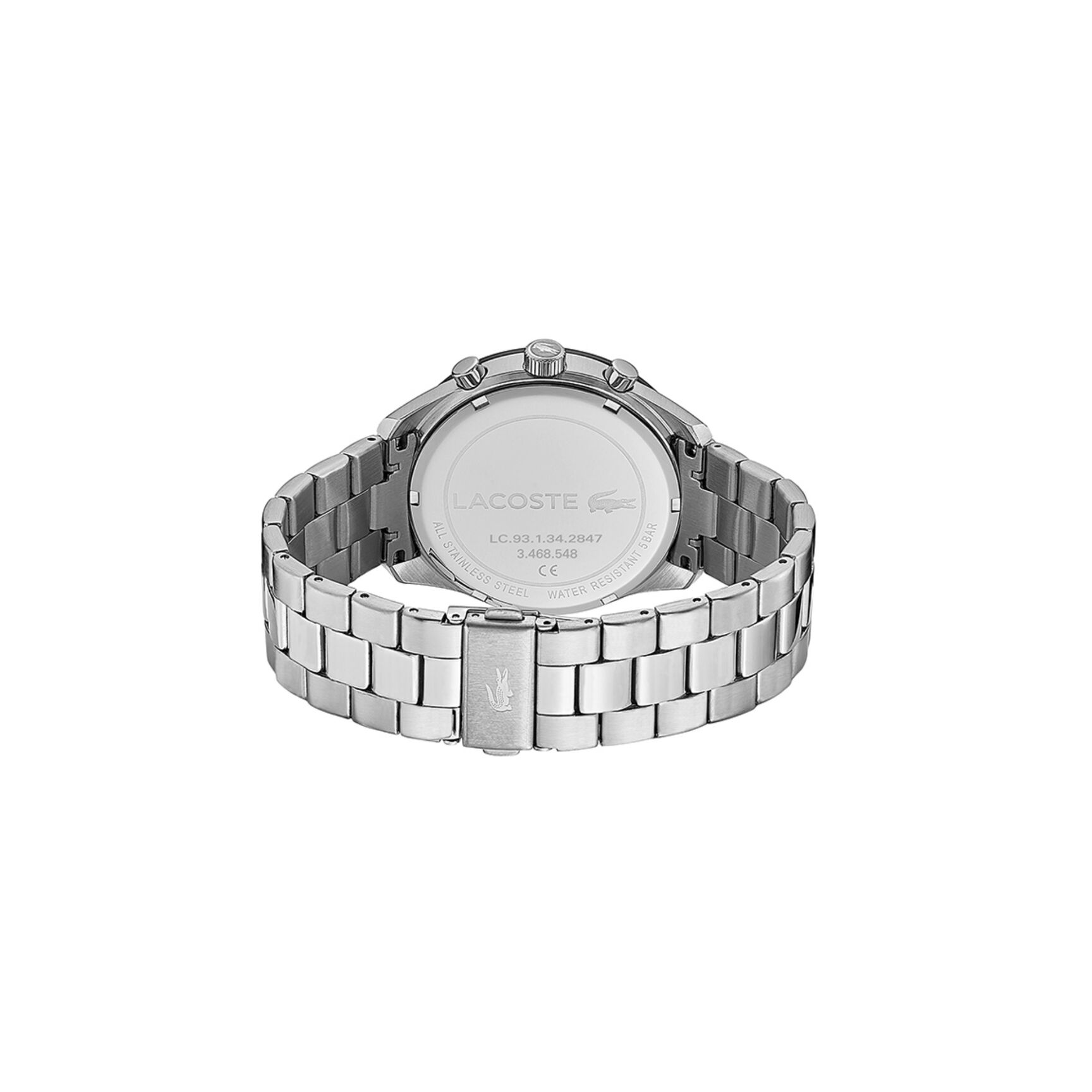 ساعة لاكوست بمينا أسود للرجال مجموعة Lacoste Boston