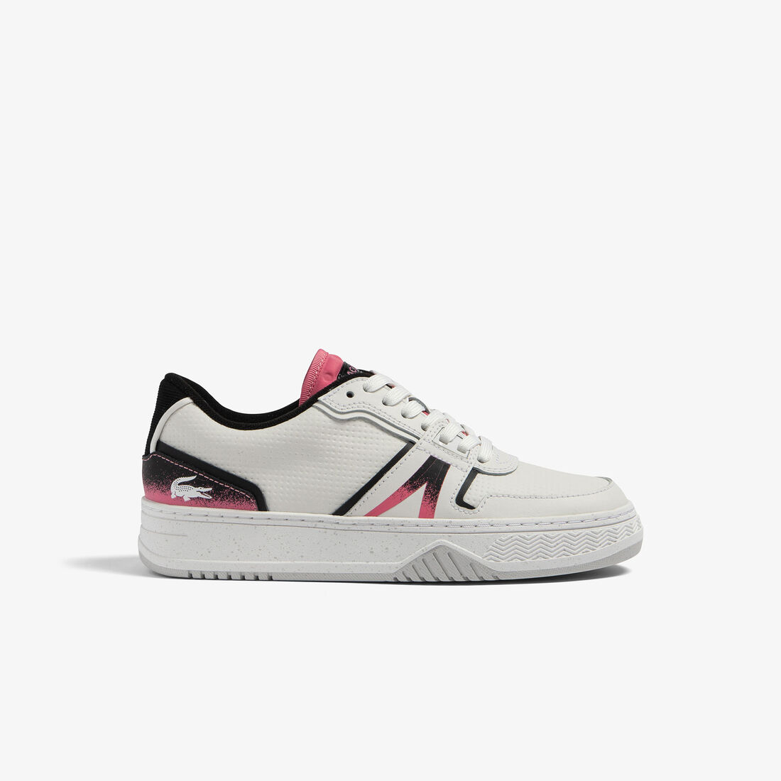 Women's Lacoste L001 Leather Heel Pop Trainers